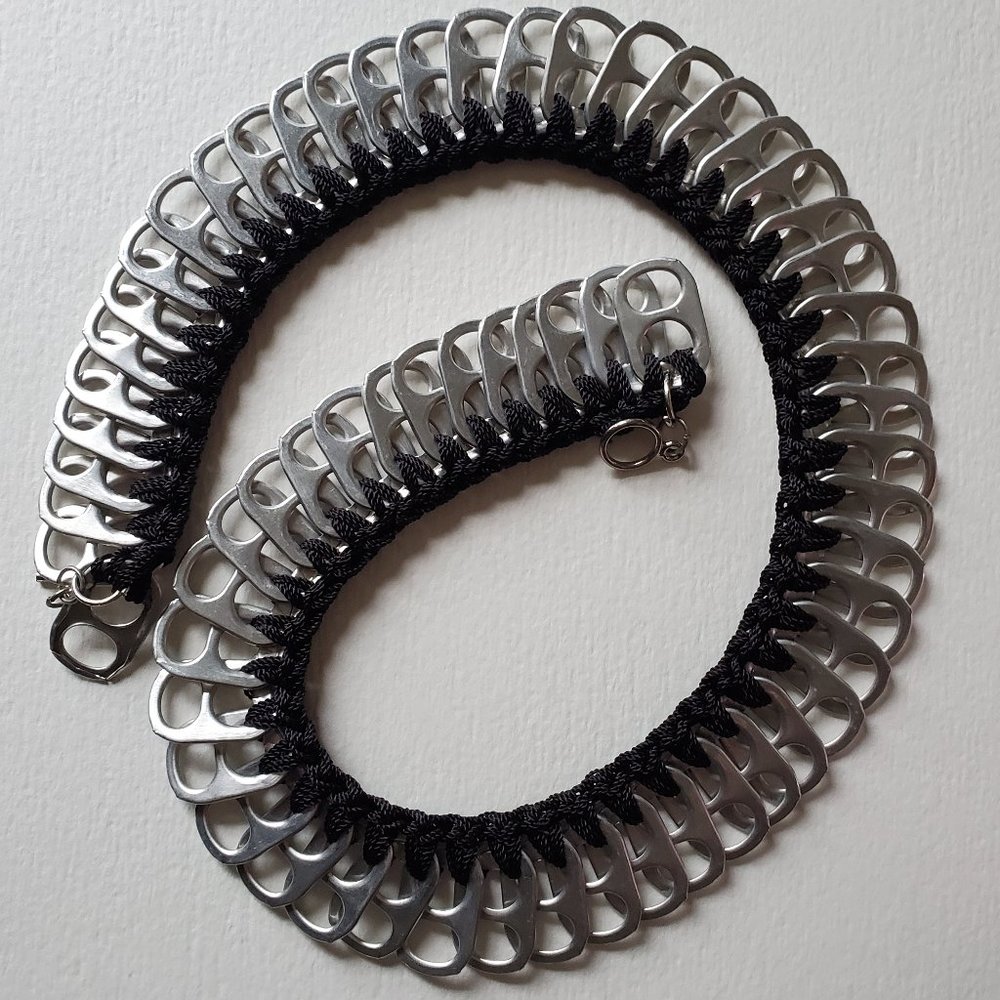 Upcycled Pop-top Necklace EUC
